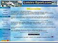 Loisirs-Sport.com le site de vos passions